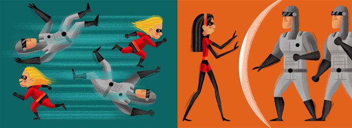 The Incredibles — Invisible Creature