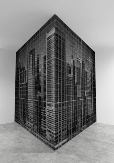 CRUDE VESSELS #white #installation #black #box #building #and #cube