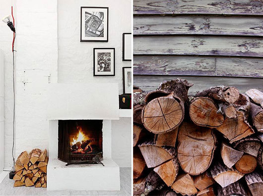 white brick fireplace sfgirlbybay design & lifestyle blog #interior #design #decor #deco #decoration