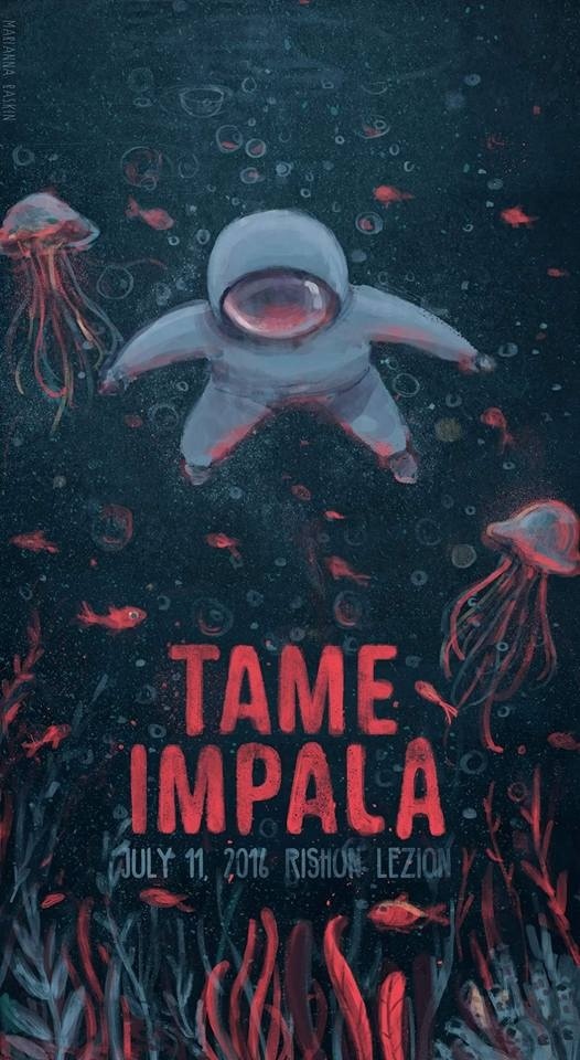 Tame Impala gig poster