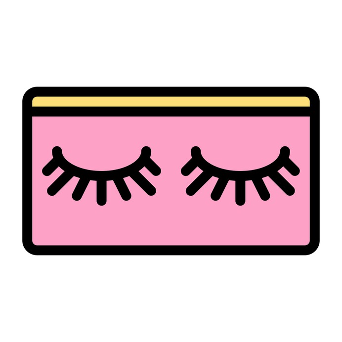 See more icon inspiration related to eyelash, cosmetic, make up, cosmetics, eyelashes, femenine, beauty, eyes, fashion and women on Flaticon.