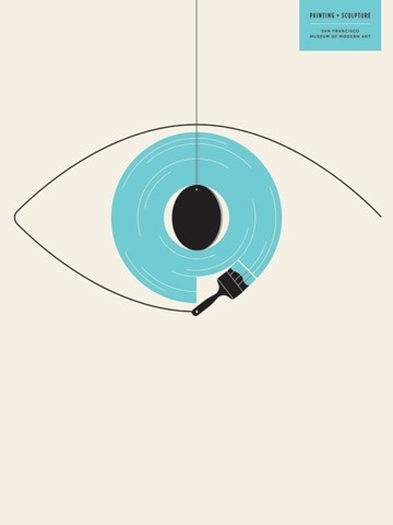 FFFFOUND! | JASON MUNN - SFMOMA - Painting + Sculpture - Poster #illustration