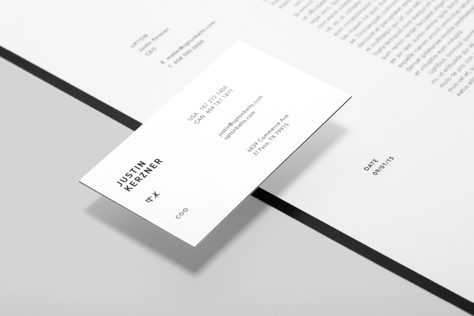 Upton Belts by Wedge and lever. #Branding