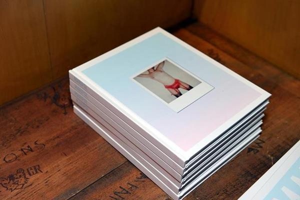 "Maripola X" An Artist's Book by Maripol, Published by Le Livre Art Publishing www.llapnyc.com #limited #nude #contemporary #publishing #typeface #artists #font #llapnyc #design #book #artwork #maripol #x #maripola #edition #photography #le #graphic #polaroid #livre #art