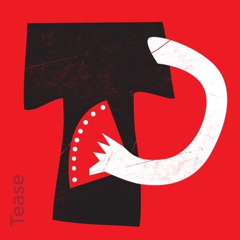 FFFFOUND! #valentines #white #red #black #illustration #type #fun #love #typography