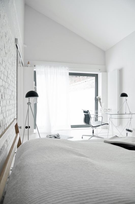 Adaptation of a forge by Loft Szczecin. #loftszczecin #bedroom #minimalist #loftszczecin #bedroom #minimalist