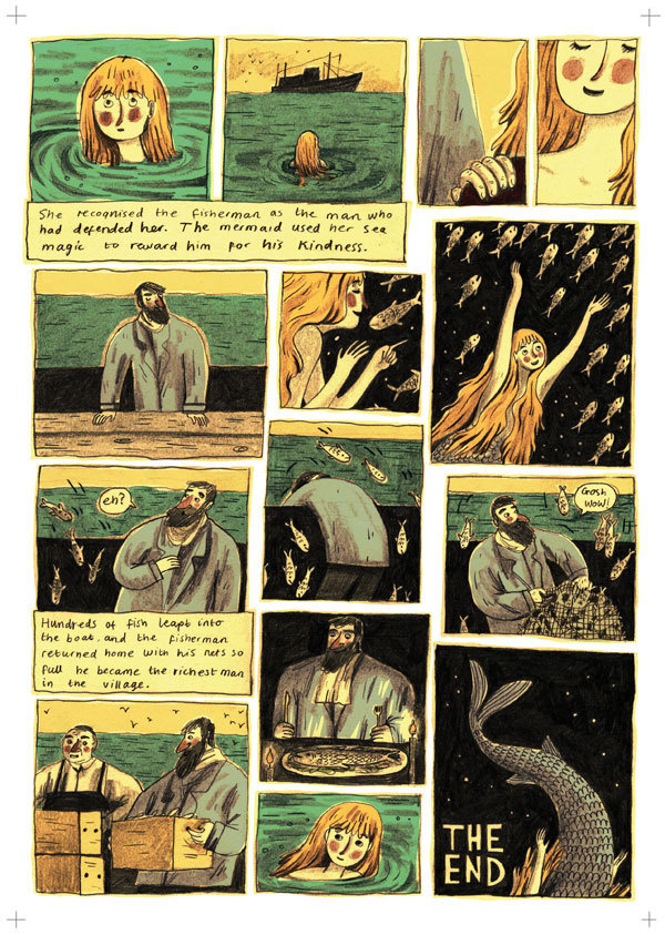 Briony May Smith illustration #comic #illustration #mermaid #book