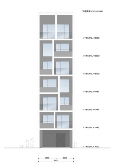 WHAT WE DO IS SECRET #elevations #drawings #facades #towers #architecture #japan #housing