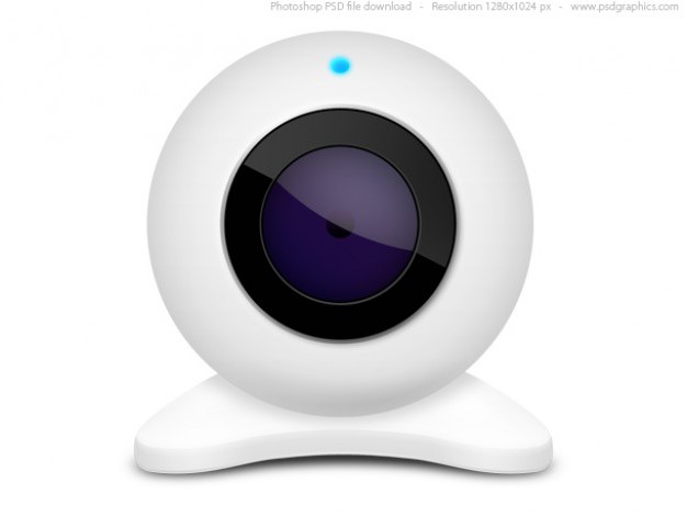 White webcam icon (psd) Free Psd. See more inspiration related to Icon, Icons, Web, White, Video, Psd, Web icons, Horizontal and Webcam on Freepik.