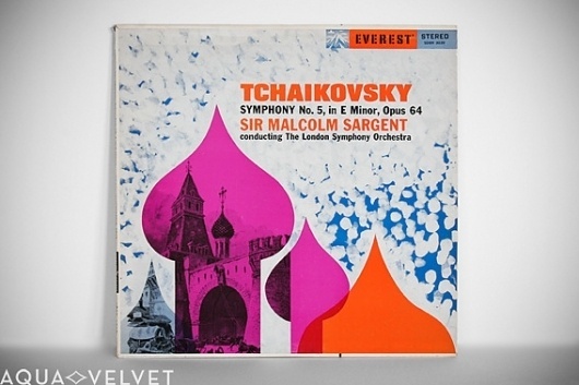 Mid-Century Album Covers – Volume 11 / Aqua-Velvet #music #cover #album #tchaikovsky