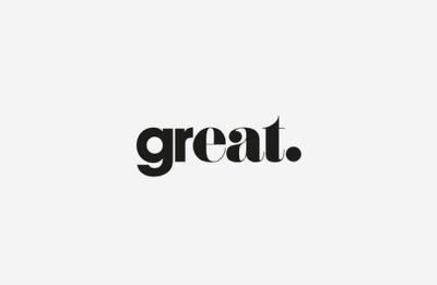 Great. #type #great #lettering #typography