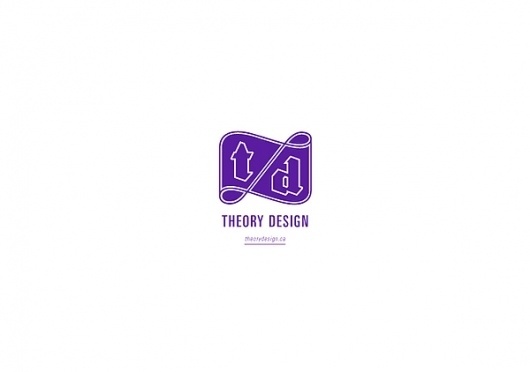 Theory design on the Behance Network #logo #identity