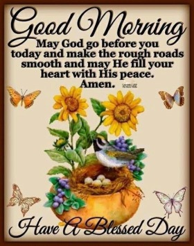 - Good Morning
