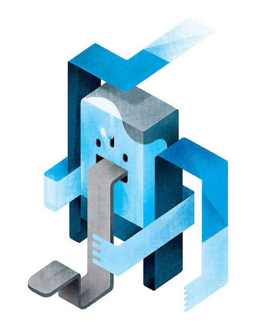 Inspiration | Jordan Lloyd #illustration #isometric #character