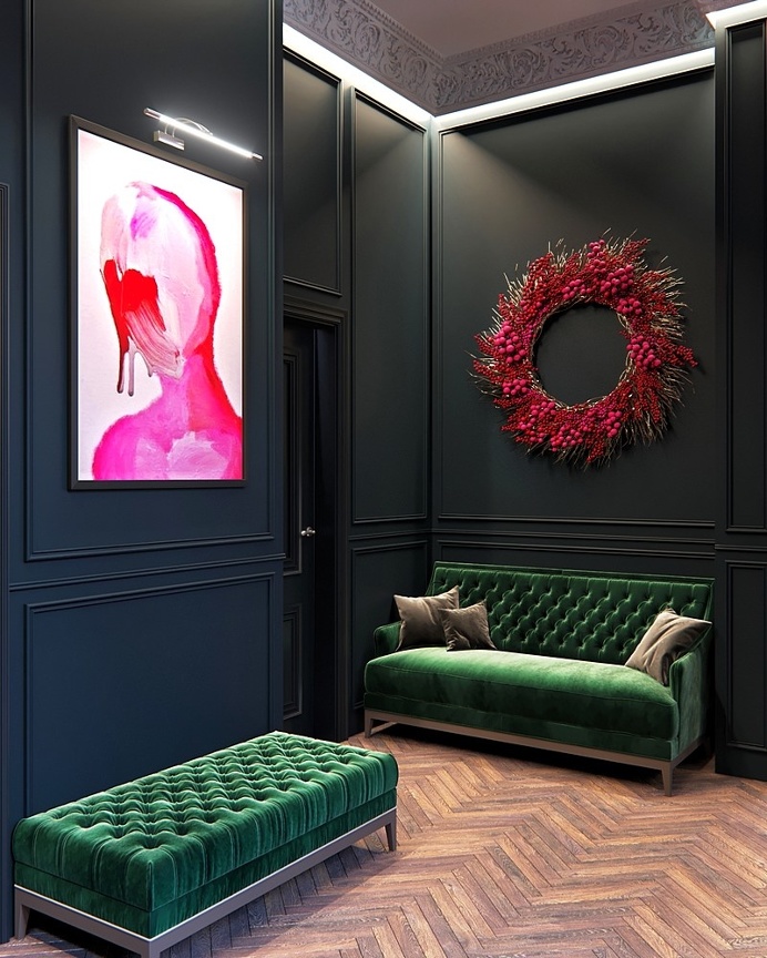 Maison Noire – Duplex Apartment for a French Family