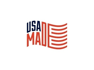 Dribbble - USA Made by Evan Stremke #flag #in #american #logo #made #usa