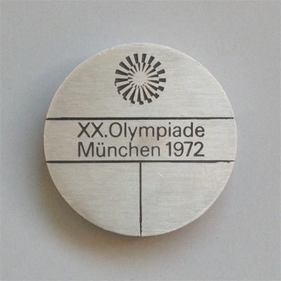 Otl Aicher 1972 Munich Olympics - Medals #otl #aicher #olympics #medal #72