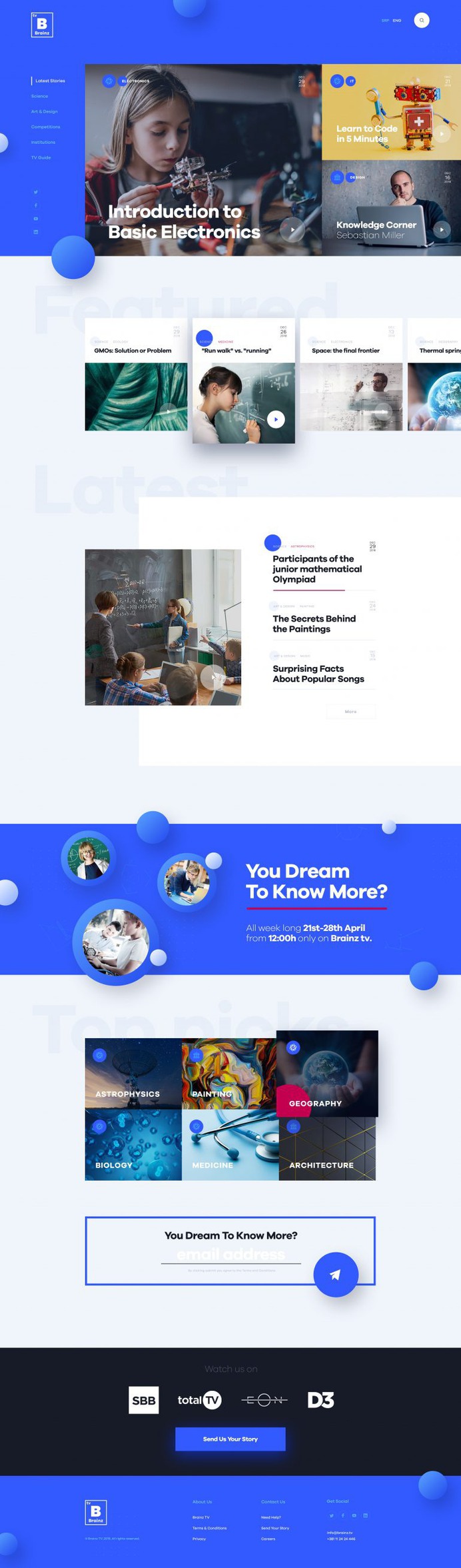 Brainz TV Website