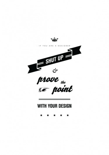 I design, therefore I am on the Behance Network #posters #vintage #poster #typography