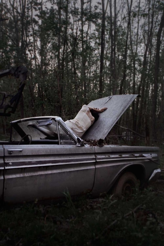 Face of Loneliness: Fine Art and Melancholy Self-Portraits by Vanessa Conway