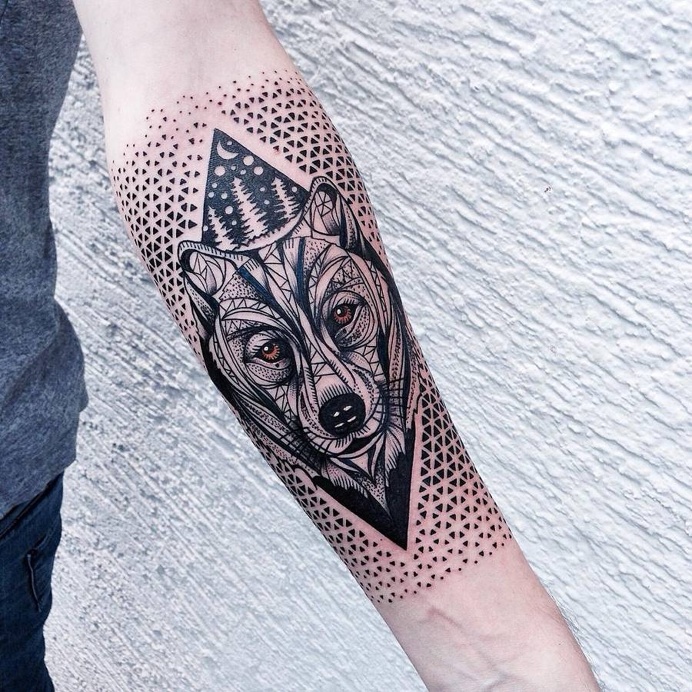 What does a slain wolf with arrows through it signify in tattoo symbology?  - Quora