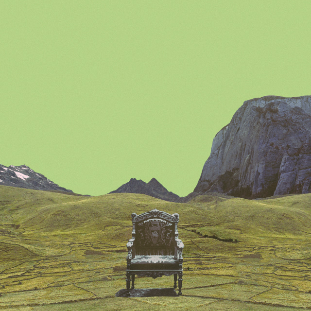 you chose me. #album #artwork #minimal #art #collage #green