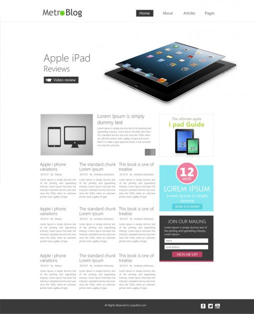 Premium metro style blog template psd Free Psd. See more inspiration related to Template, Psd, Blog, Premium, Style, Metro, Vertical and Metro style on Freepik.