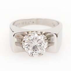 High-powered ring brilliant of 2.73 ct.,
