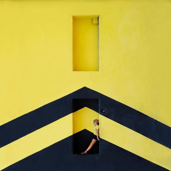 Yener Torun Captures Minimal and Vibrantly Coloured Walls and Buildings