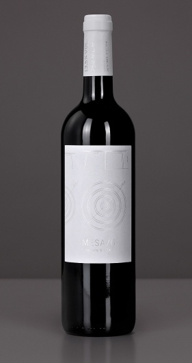The MESA ProjectÂ - Wine Packaging Blog - The Dieline Wine #silver #black #label #wine #stamping #foil