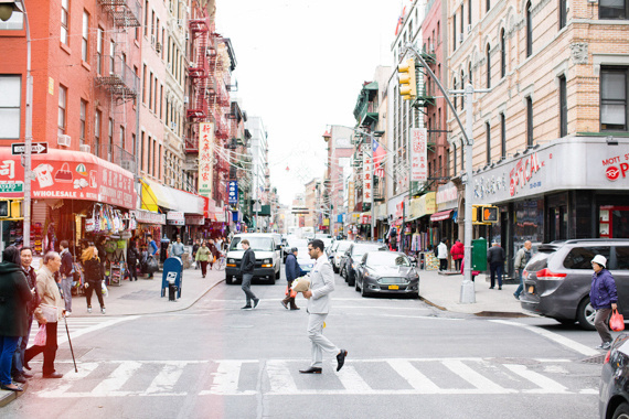 New-York-City-Elopement-4 #apple #bun #blossom #city #big #the #bride #car #taxi #nyc #wedding