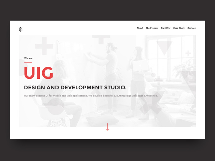 My latest project- uigstudio.com
