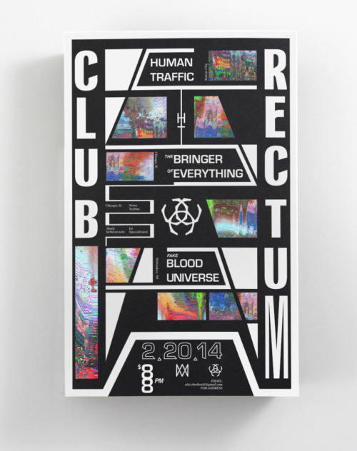 Poster #typography #colorful #rave #poster