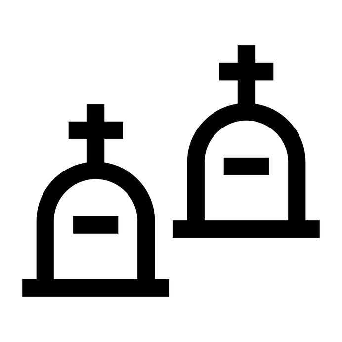 See more icon inspiration related to death, grave, cultures, funeral, cementery, graveyard, tomb and cross on Flaticon.