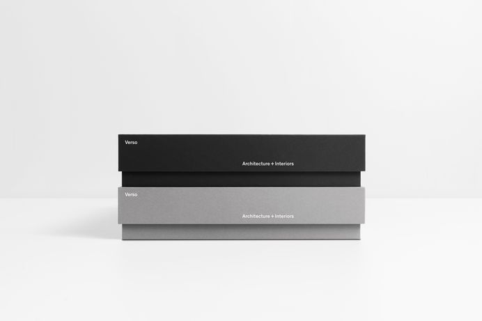 Packaging by Studio South for Auckland-based architecture and interior business Verso
