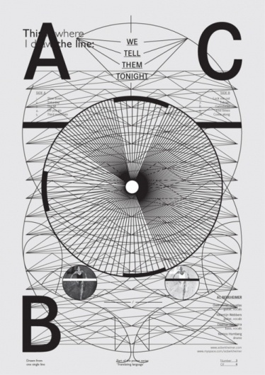 #graphic design #poster #lines