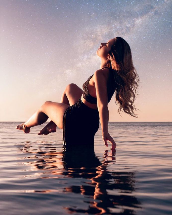 Colorful and Moody Female Portrait Photography by Elliott Eng