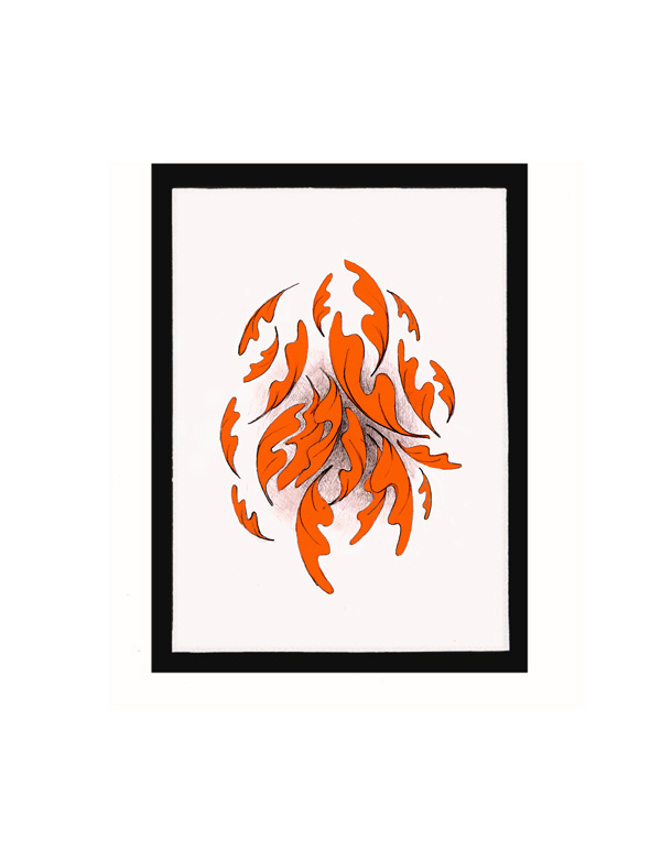 leaves — illustration by Ryan Crane #illustration #drawing #autumn #leaves #fall
