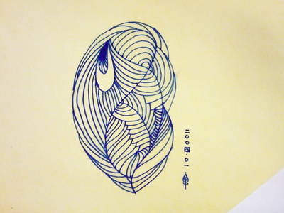 Peacock #illustration #hand drawing #peacock
