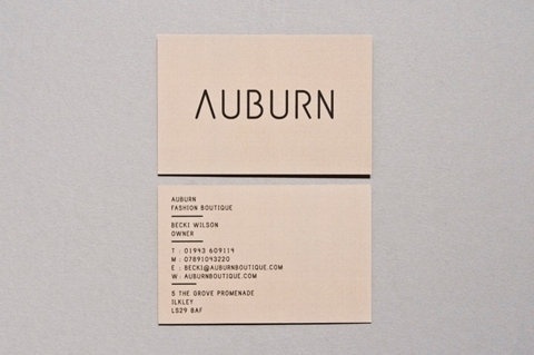FFFFOUND! | Auburn - Workshop Graphic Design & Print - Harrogate & Leeds, Yorkshire #rounded #type #card #logo