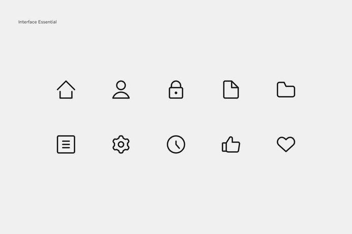Core Line - Free
An open-source set with all the essential free icons for user interfaces, based on a tiny 14px grid. Use the vectors for free but please credit us with a link. Customize vector line width. Licensed under the Creative Commons - CC BY 4.0

#icon #iconset #icondesign #vector #vectordesign #streamline #uiux #freebie