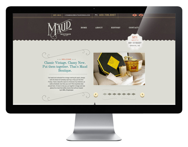 Maud Boutique | Grain #web