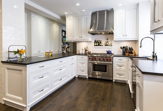 kitchen, architect Brian Billings and interior designer Karen Gorman