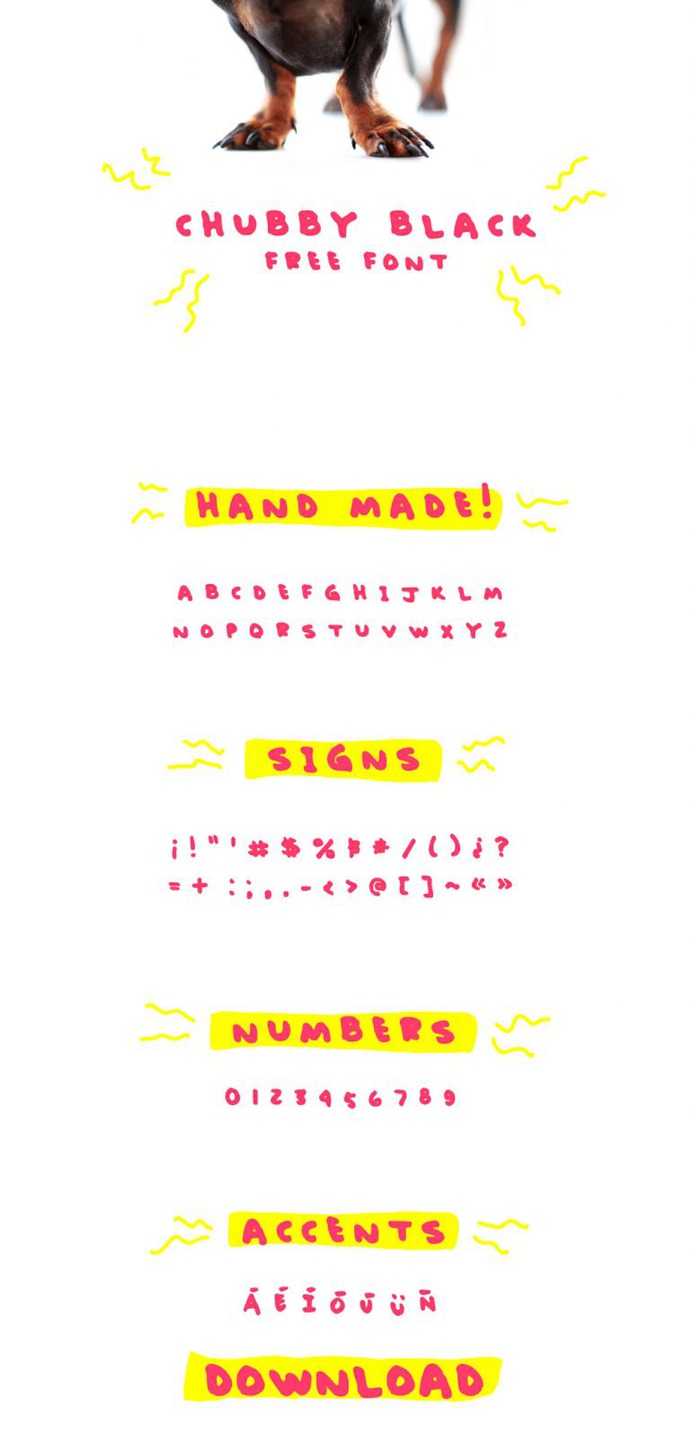 Chubby Black – Free Font
