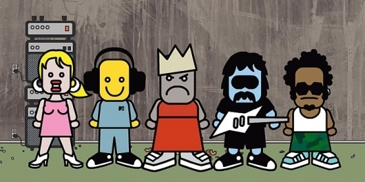 MTV rebrand | Kristian K animation #branding #this #design #is #real #mtv #art #character