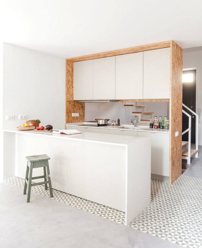 DL House by URBAstudios - InteriorZine #architecture #house #home #decor #interior #kitchen #stairs