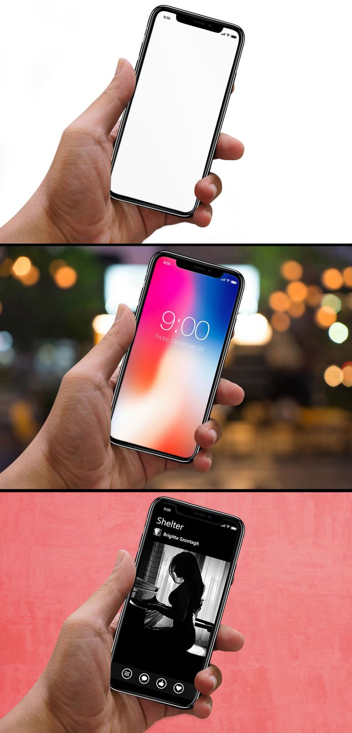 iPhone X Mockup #iphone #mockup #iphonex
