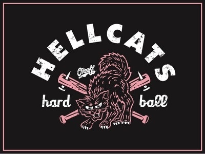 Oneoff Nation #hellcats #ball #cat #black #soft #hard