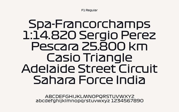 Formula 1 unveils new identity by Wieden + Kennedy London - Creative Review