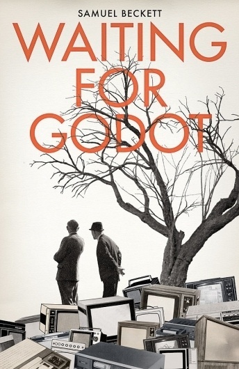Waiting for Godot on the Behance Network #beckett #design #graphic #book #cover